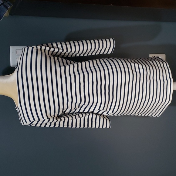 Madewell Striped Knit 3/4 Sleeve Dress Size S - Picture 7 of 11